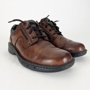Streetcars My Travel Platinum Ambassador Brown Leather Oxford Shoes